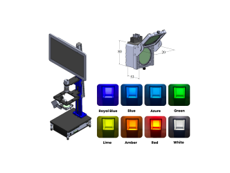 8-Wavelength Bar Light with Filter
